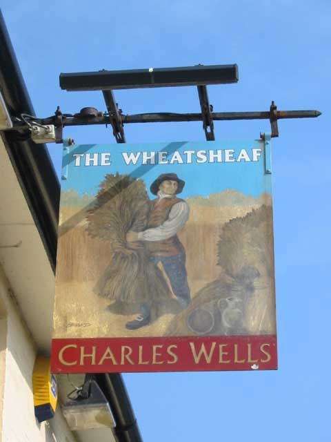 Wheatsheaf - Eaton Socon. (Pub, Sign). Published on 06-11-2011