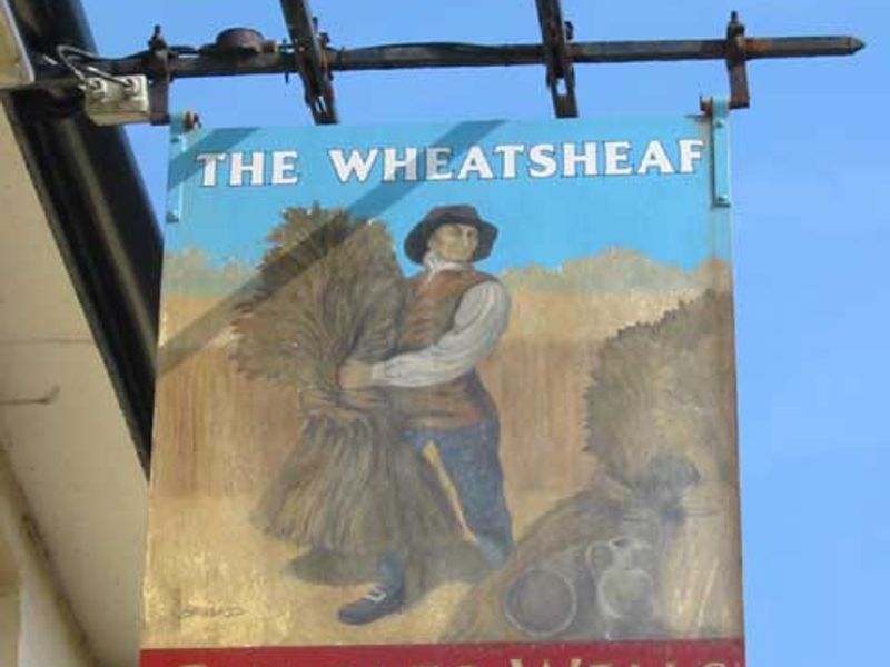 Wheatsheaf - Eaton Socon. (Pub, Sign). Published on 06-11-2011 