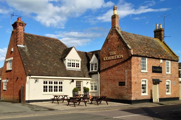 Exhibition, Godmanchester. (Pub, External, Key). Published on 22-03-2014
