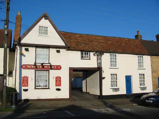 White Hart - Great Staughton. (Pub). Published on 06-11-2011