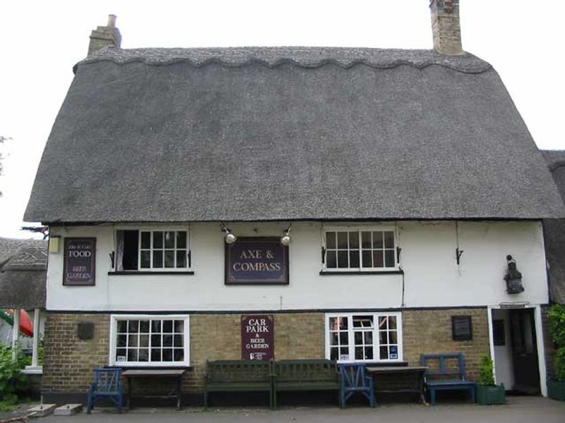 Axe and Compass - Hemingford Abbots. (Pub). Published on 06-11-2011