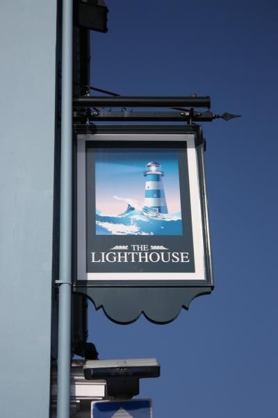 Lighthouse - Pub Sign. (Sign). Published on 06-03-2013