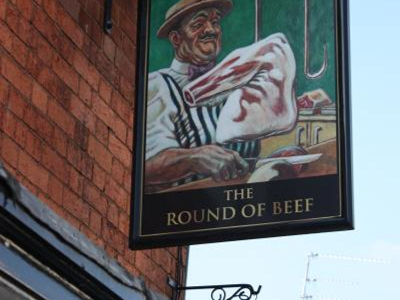 Round of Beef - Pub Sign. (Sign). Published on 06-03-2013