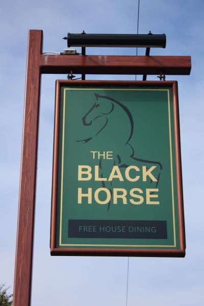 Black Horse - Pub Sign. (Sign). Published on 06-03-2013