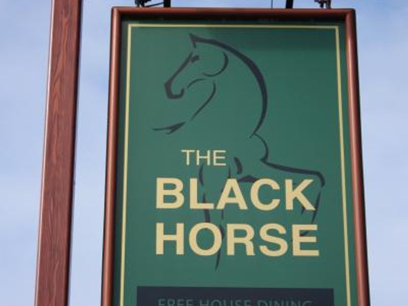 Black Horse - Pub Sign. (Sign). Published on 06-03-2013 