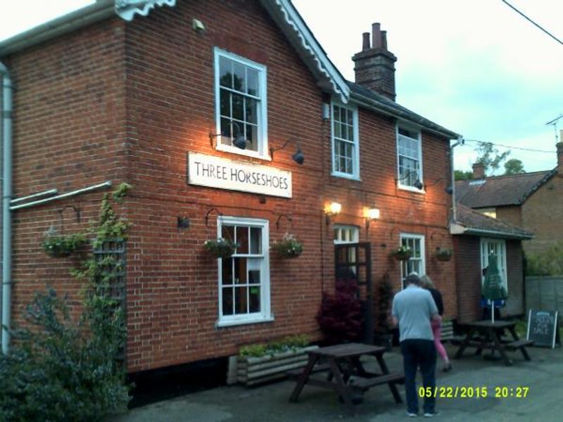 Charsfield, Three Horseshoes. (Pub). Published on 23-05-2015