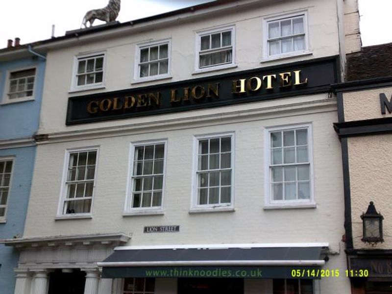 Ipswich, Golden Lion. (Pub). Published on 22-05-2015