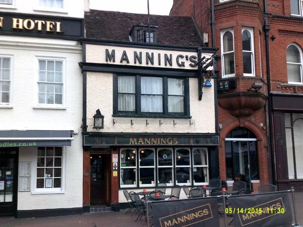 Ipswich, Manning's. (Pub). Published on 22-05-2015