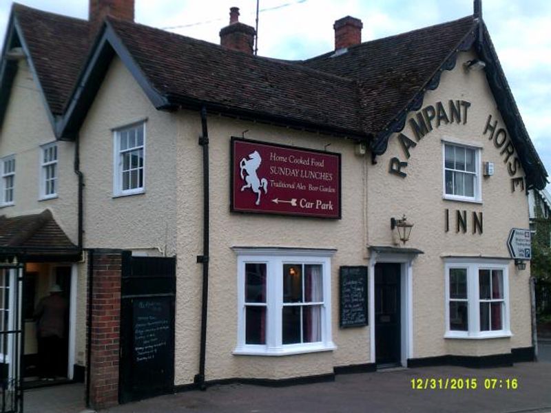 Rampant Horse, Needham Market. (Pub, External, Key). Published on 18-05-2016