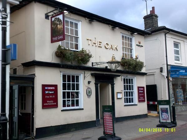 The Oak, Stowmarket. (Pub). Published on 05-04-2015