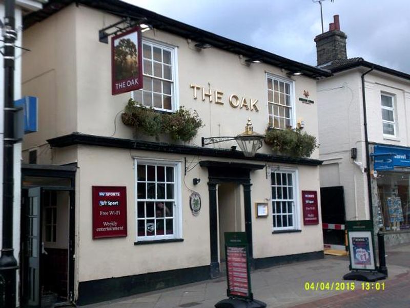 The Oak, Stowmarket. (Pub). Published on 05-04-2015