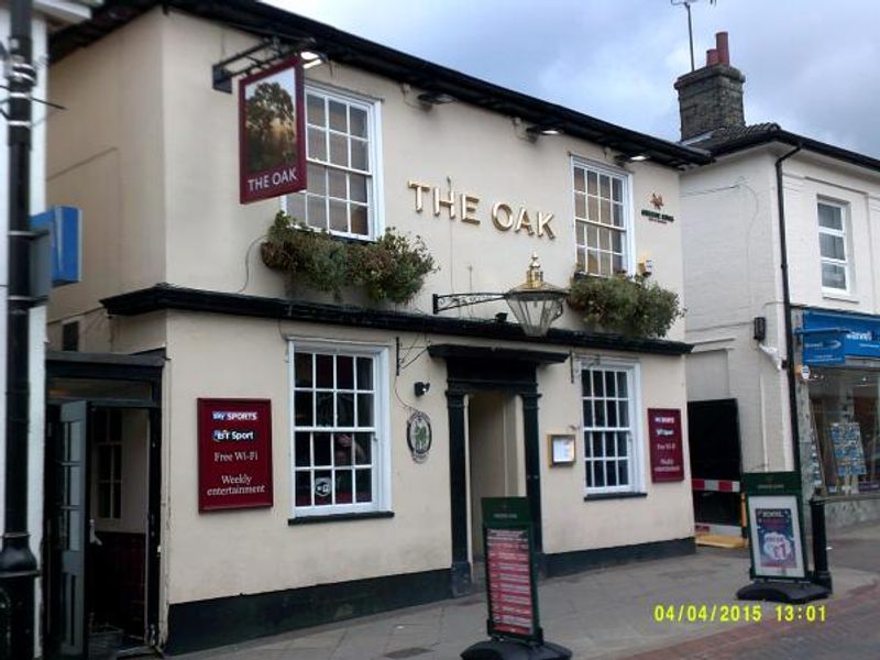 The Oak, Stowmarket. (Pub). Published on 05-04-2015 