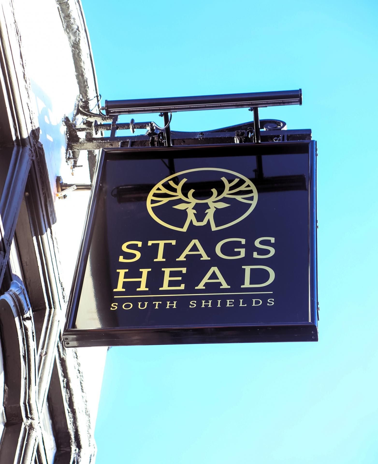 Stags Head Sign. (Sign). Published on 02-10-2025
