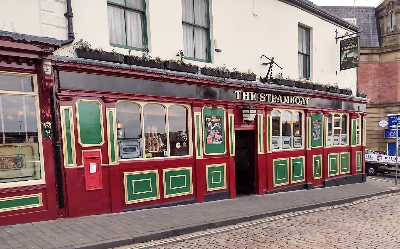Steamboat. (Pub, External, Key). Published on 22-05-2023