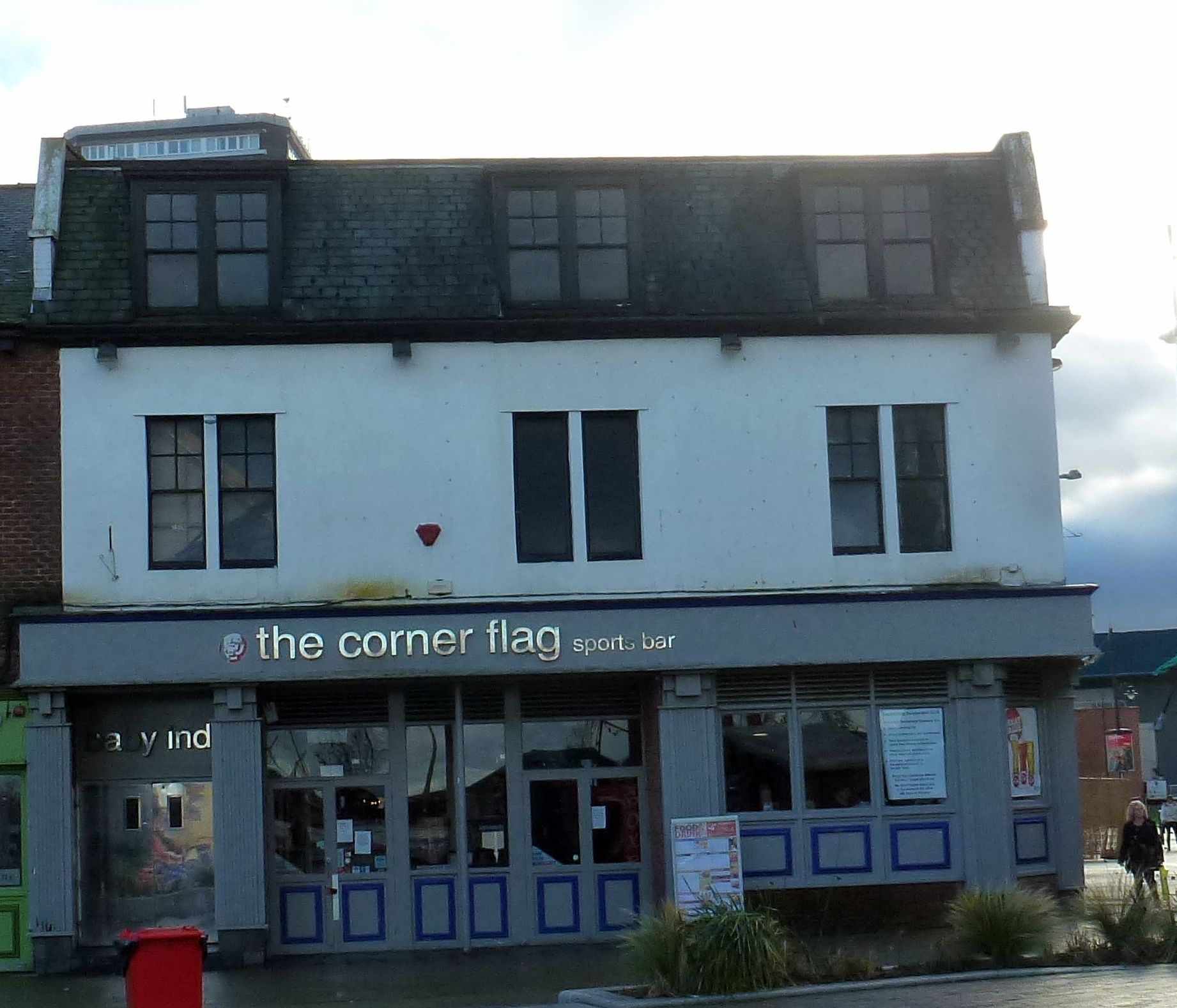 Corner Flag. (Pub, External, Key). Published on 01-10-2023