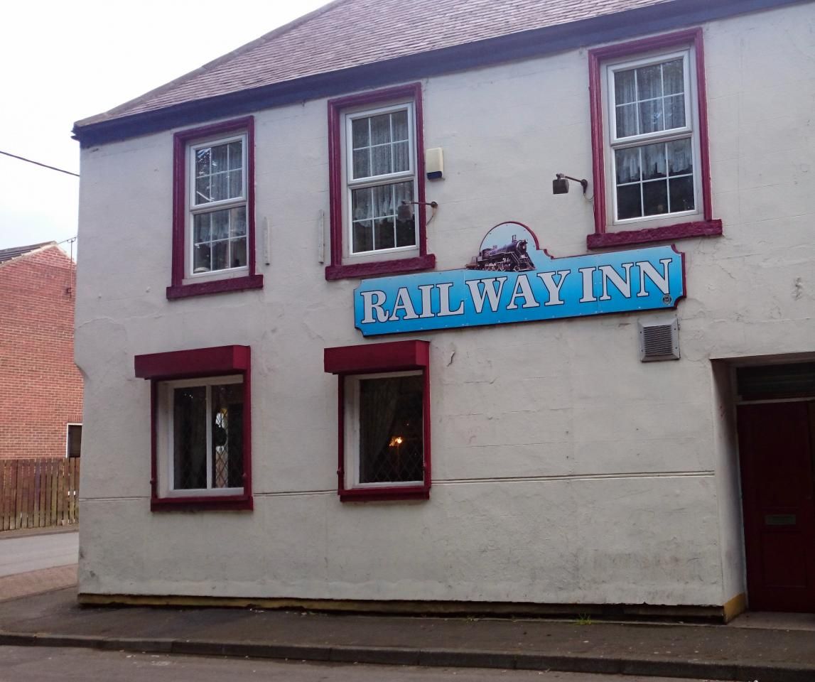 Railway Inn Ryhope. (Pub, External, Key). Published on 01-01-1970