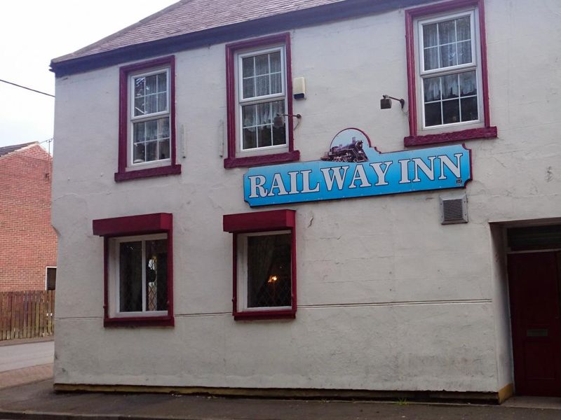 Railway Inn Ryhope. (Pub, External, Key). Published on 01-01-1970