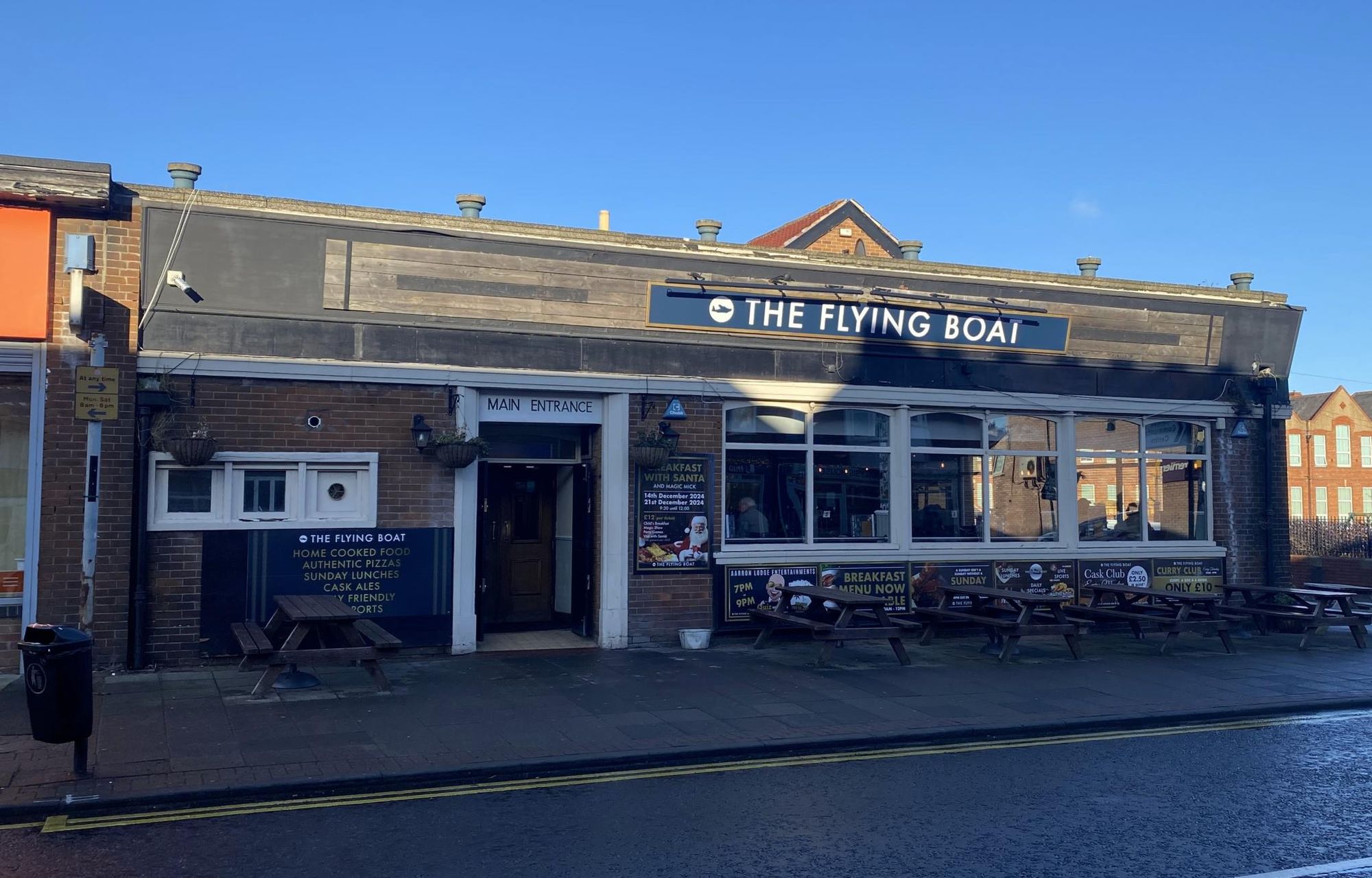 Flying Boat. (Pub, External, Bar, Sign, Key). Published on 05-02-2025