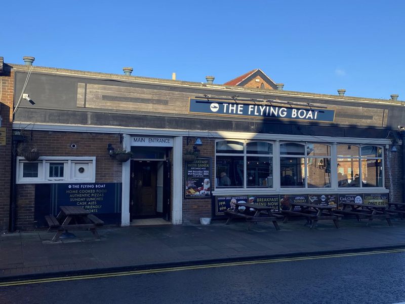 Flying Boat. (Pub, External, Bar, Sign, Key). Published on 05-02-2025