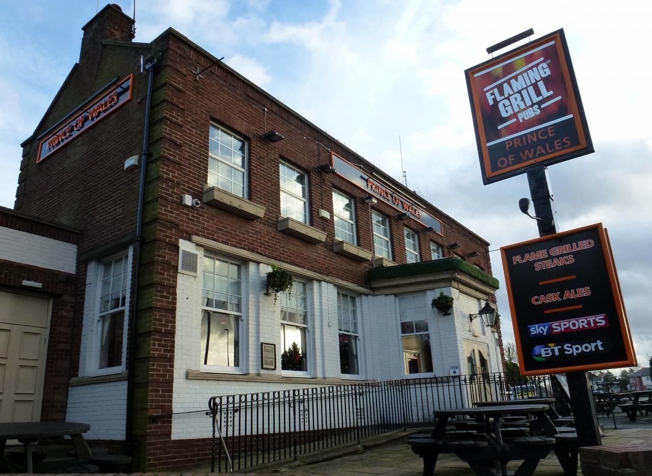 Prince Of Wales. (Pub, External, Key). Published on 04-12-2015