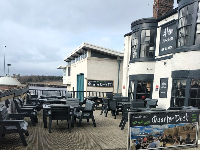 Alum Ale House Decking. (Pub, Garden). Published on 13-02-2024 