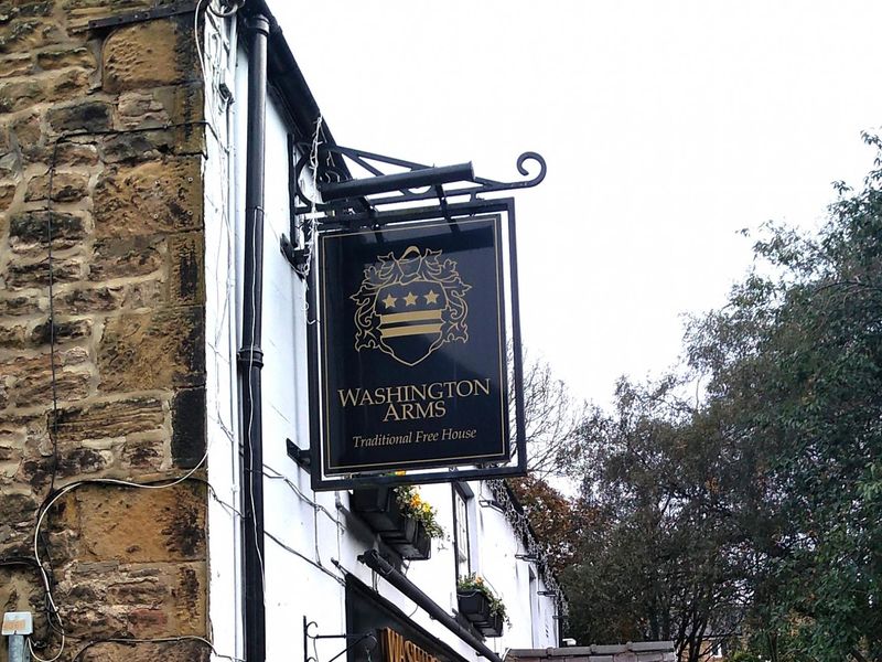 Washington Arms. (Sign). Published on 30-10-2023 