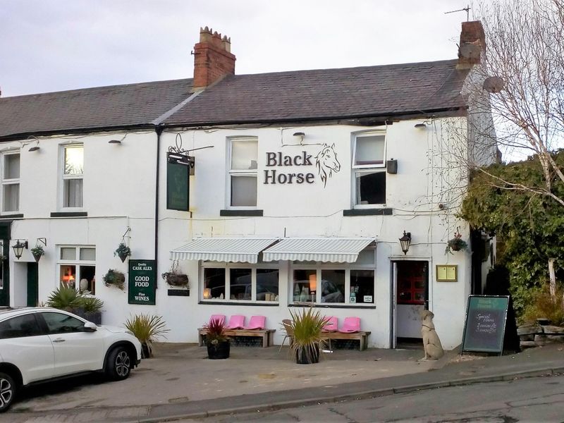 Black Horse. (Pub, External, Key). Published on 02-02-2018 