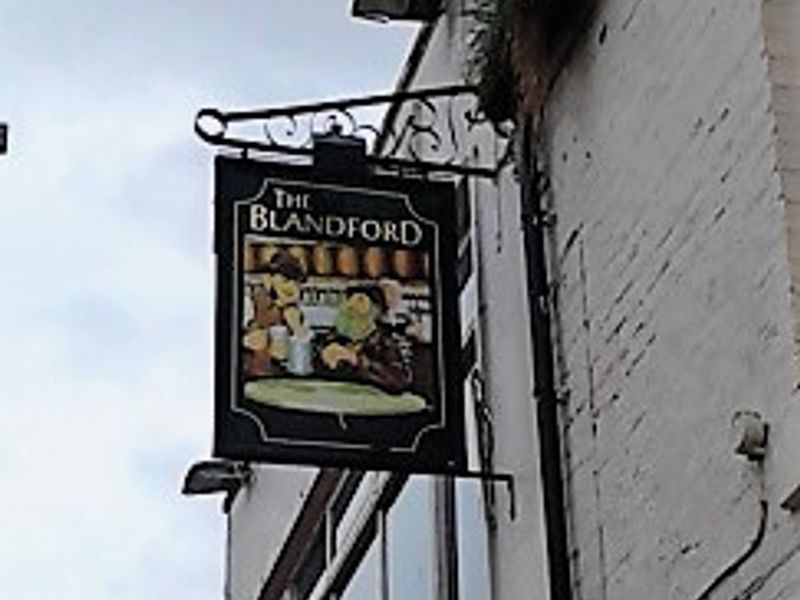 Blandford. (Pub, External, Key). Published on 23-12-2016