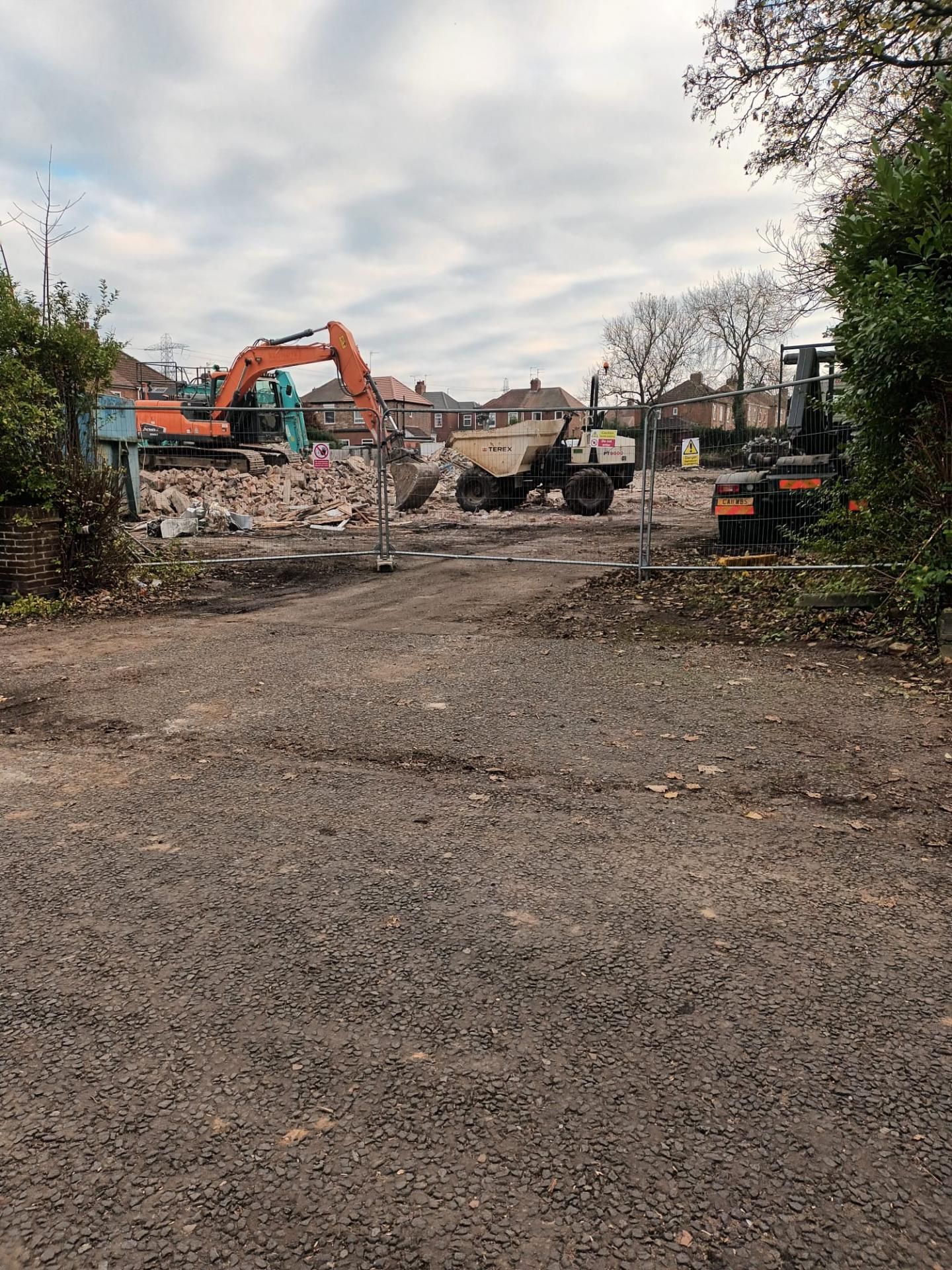 Simonside Arms Demolished. (External). Published on 06-11-2024