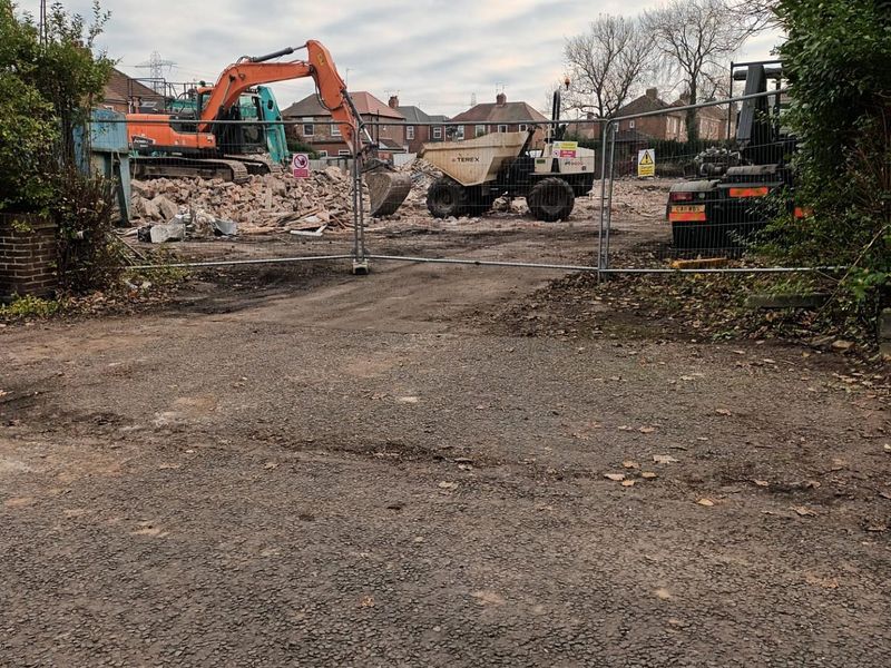 Simonside Arms Demolished. (External). Published on 06-11-2024