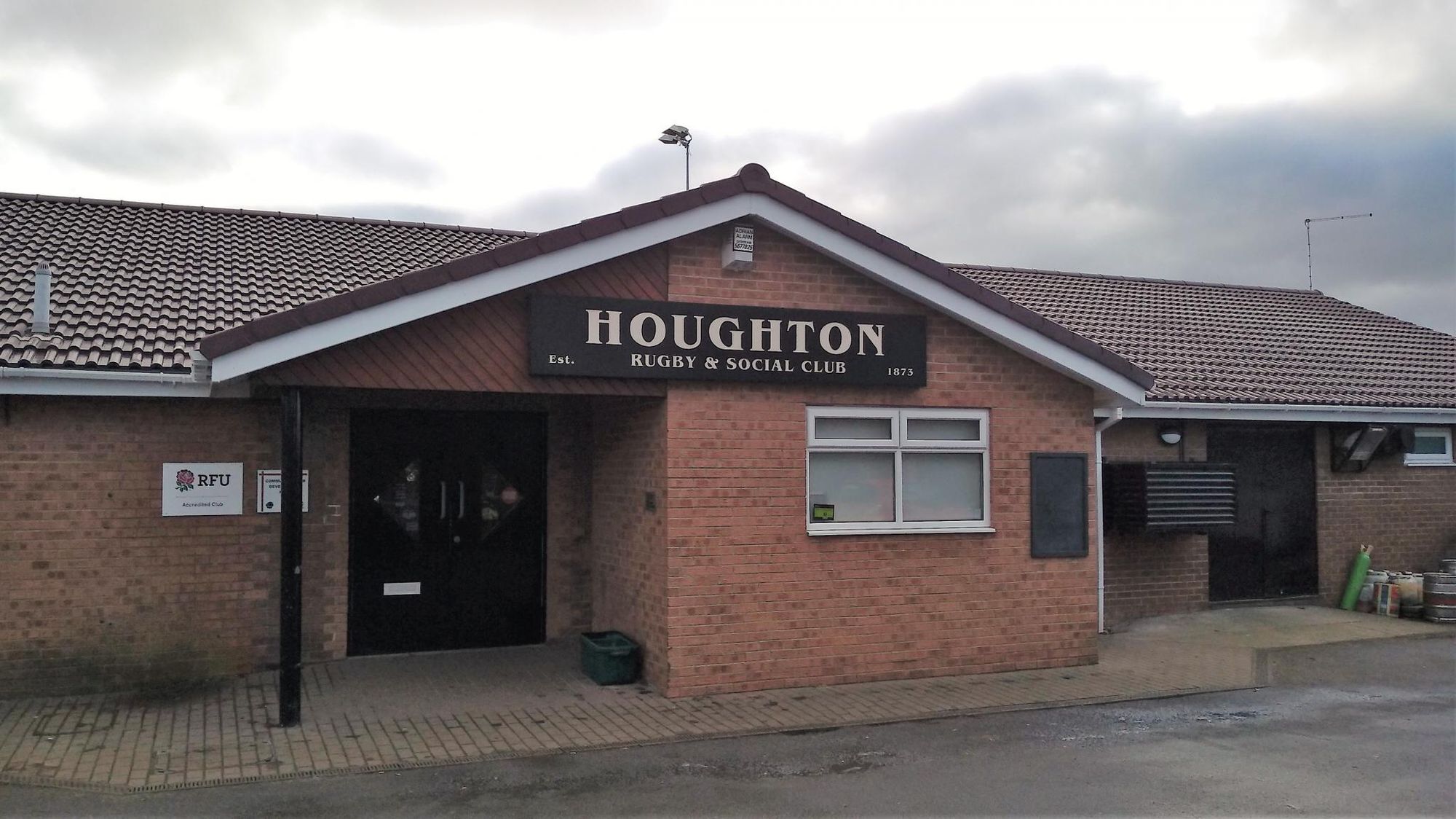 Houghton Rugby Club. (External, Key). Published on 30-01-2019