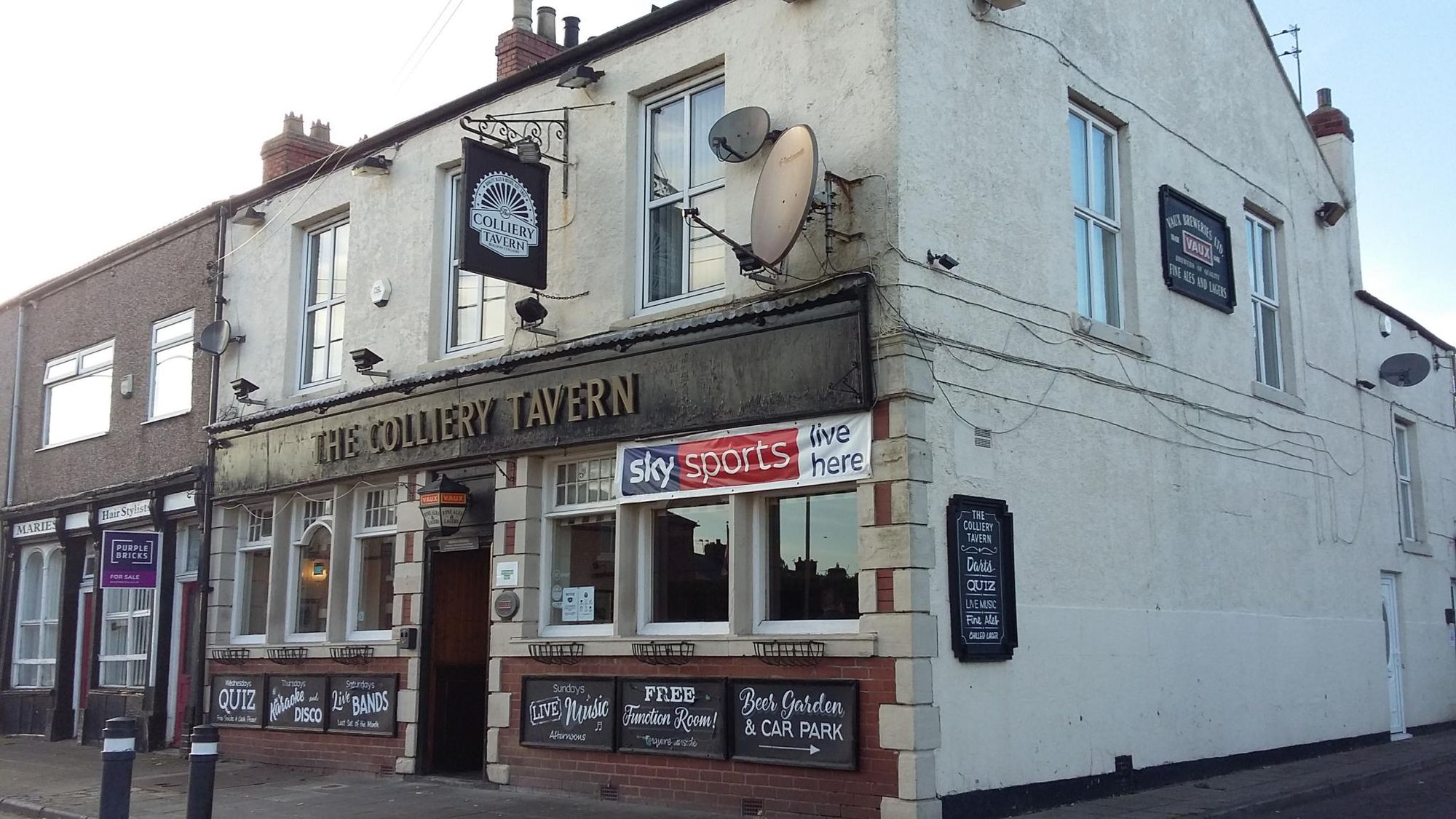 Colliery Tavern. (Pub, External, Key). Published on 17-10-2021