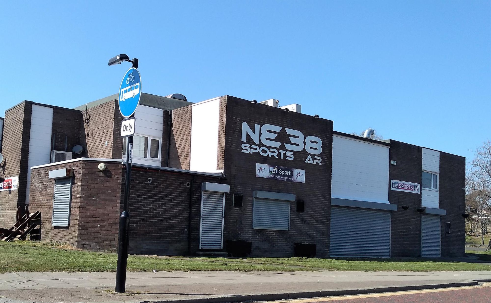 NE38 Sports Bar. (External, Key). Published on 09-12-2021