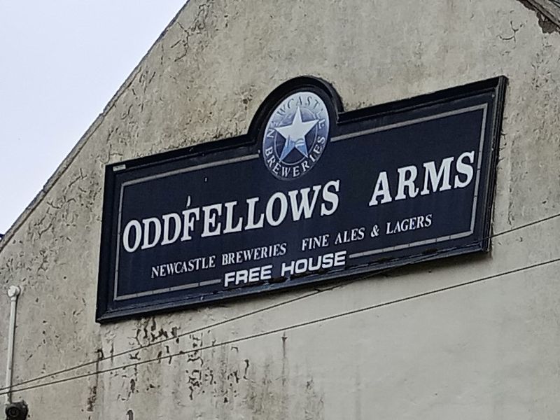 Oddfellows Arms. (Sign). Published on 17-05-2023