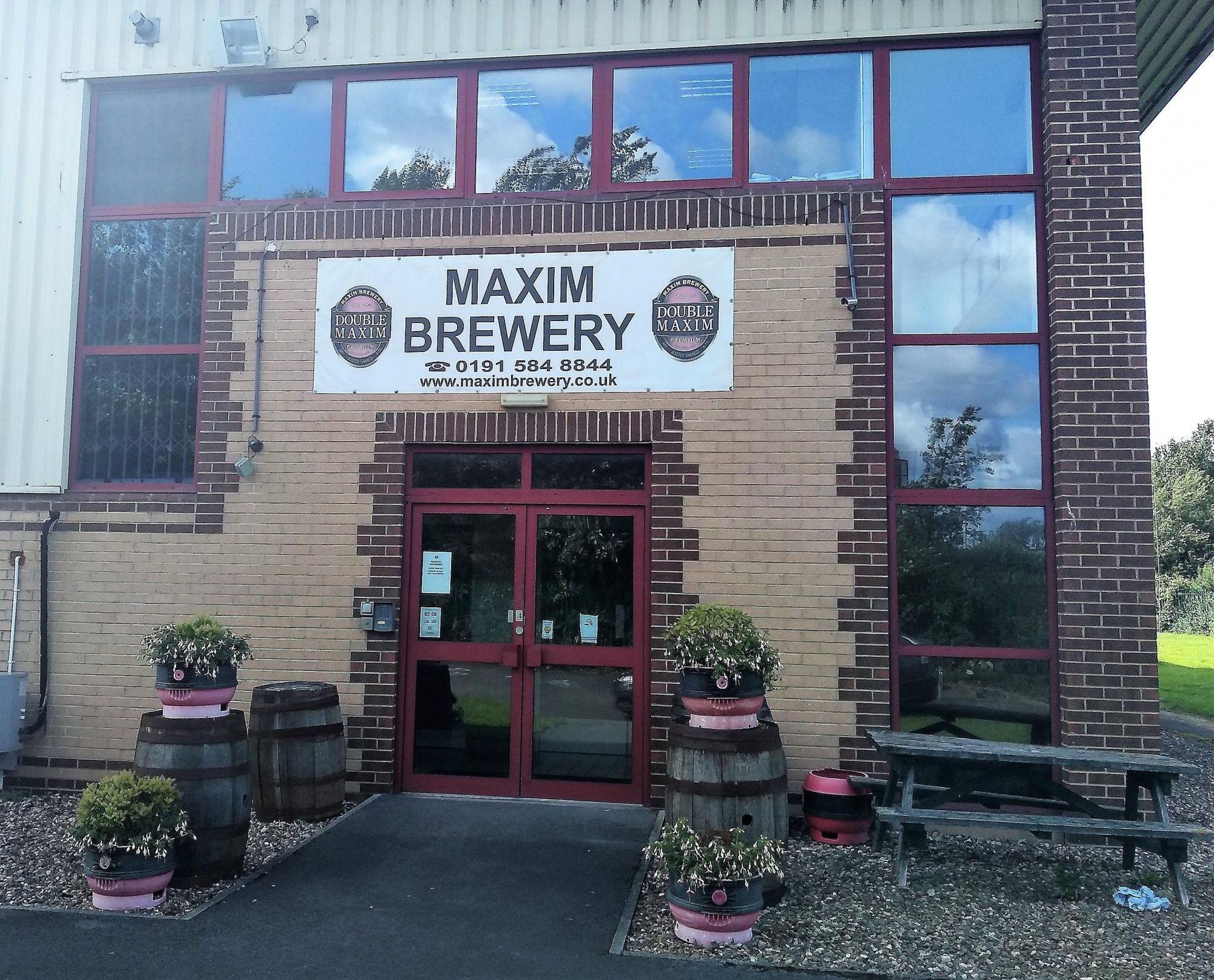 Maxim Brewery. (Brewery, External, Key). Published on 14-04-2020