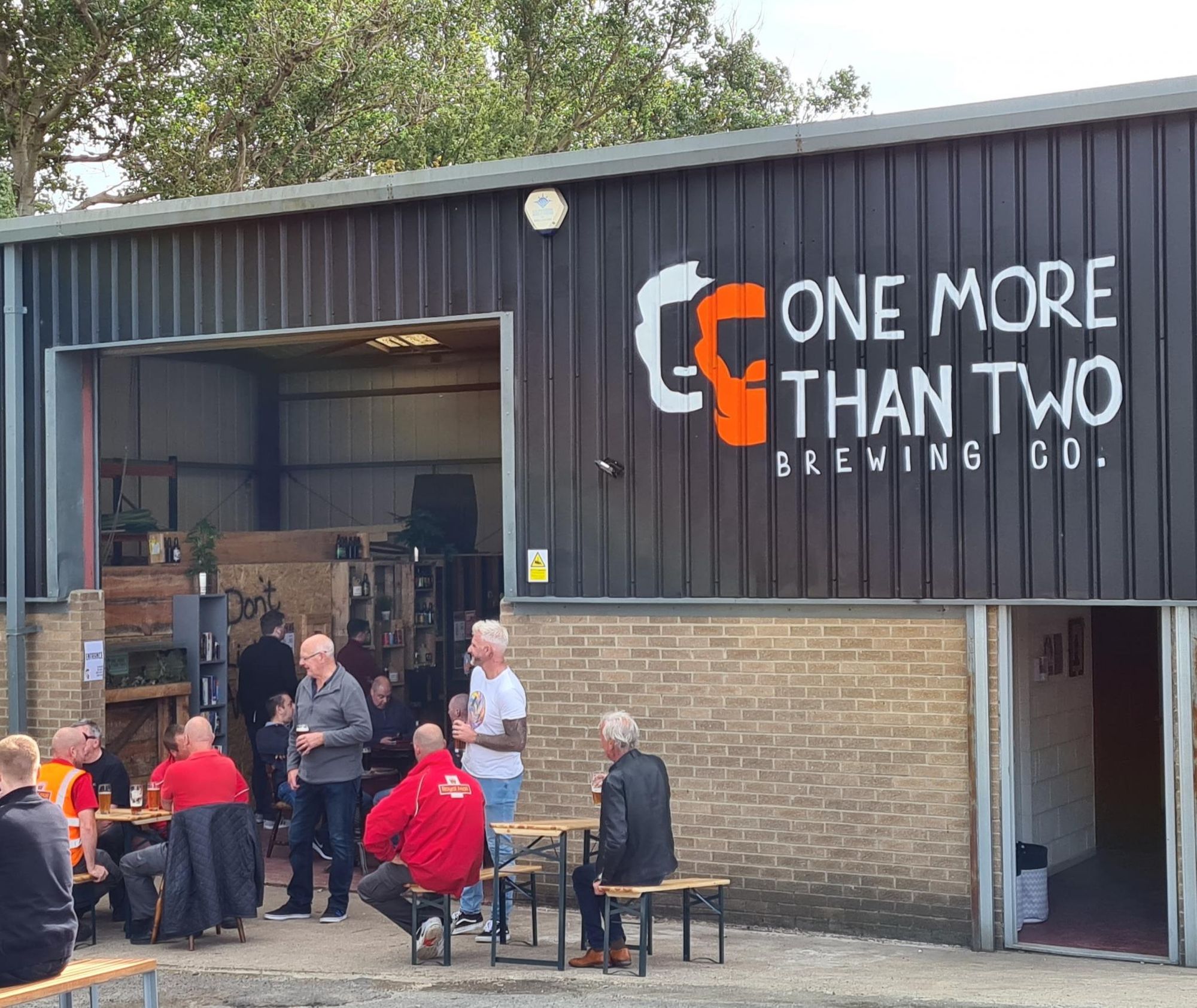 One More Than Two Brew Opening Day . (Brewery, External, Key). Published on 30-09-2020