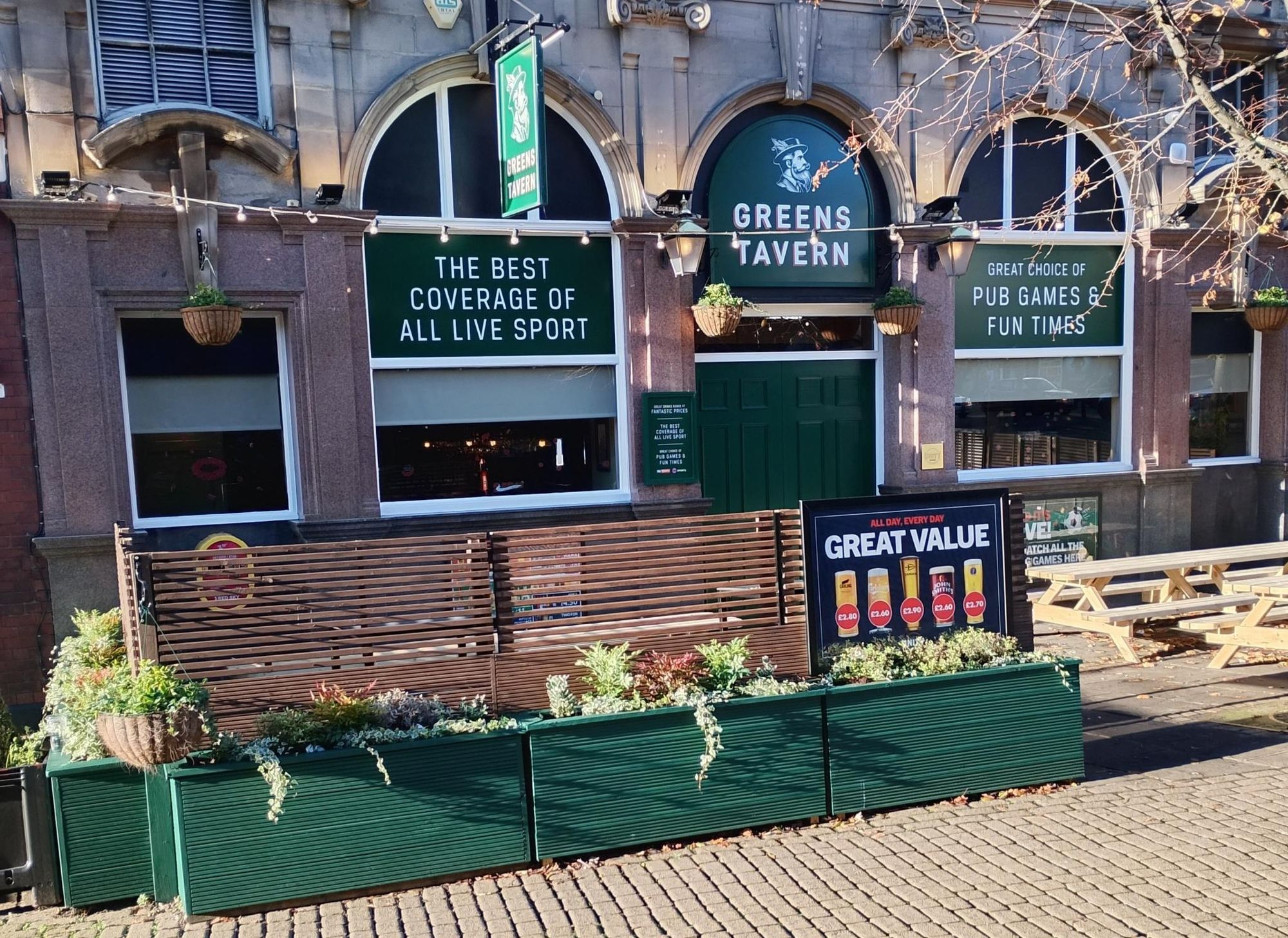 Greens Tavern. (Pub, External, Key). Published on 10-11-2025