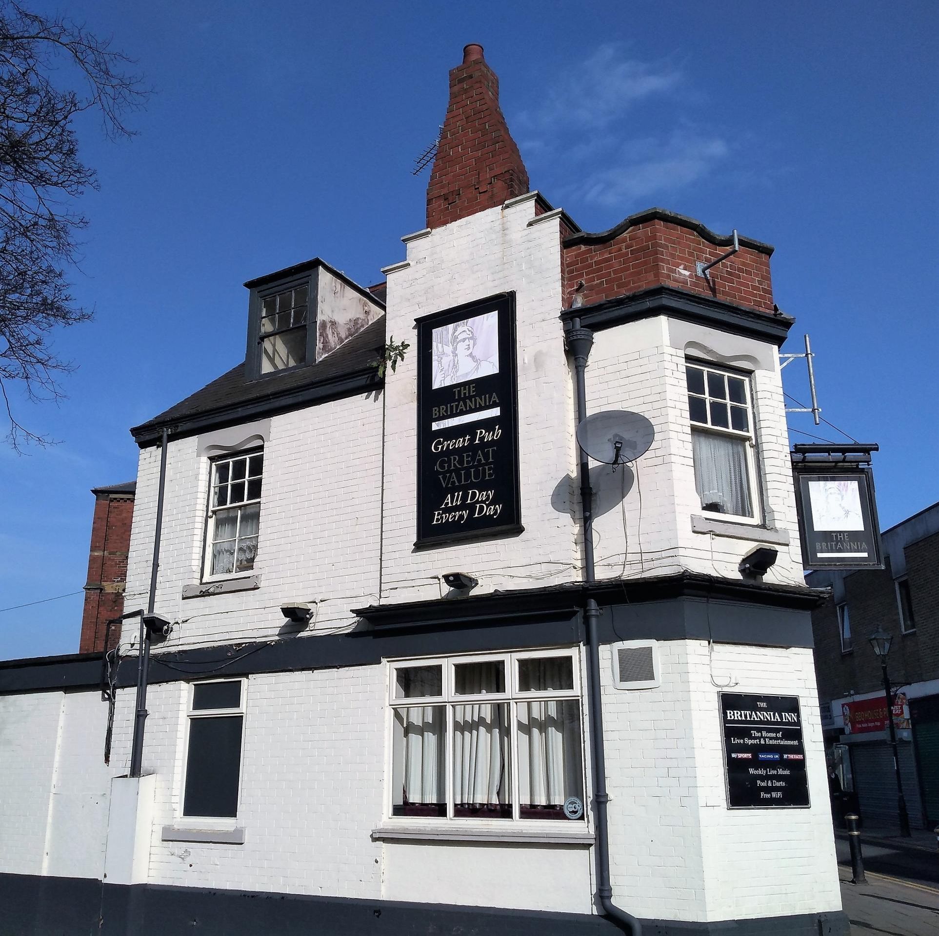 Britannia. (Pub, External, Key). Published on 31-03-2021