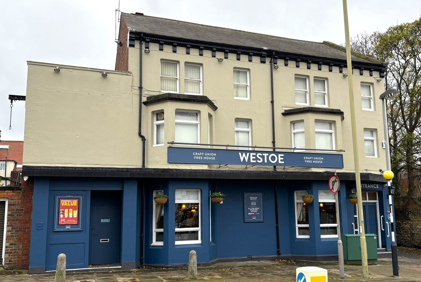 Westoe updated exterior. (External, Key). Published on 15-11-2025