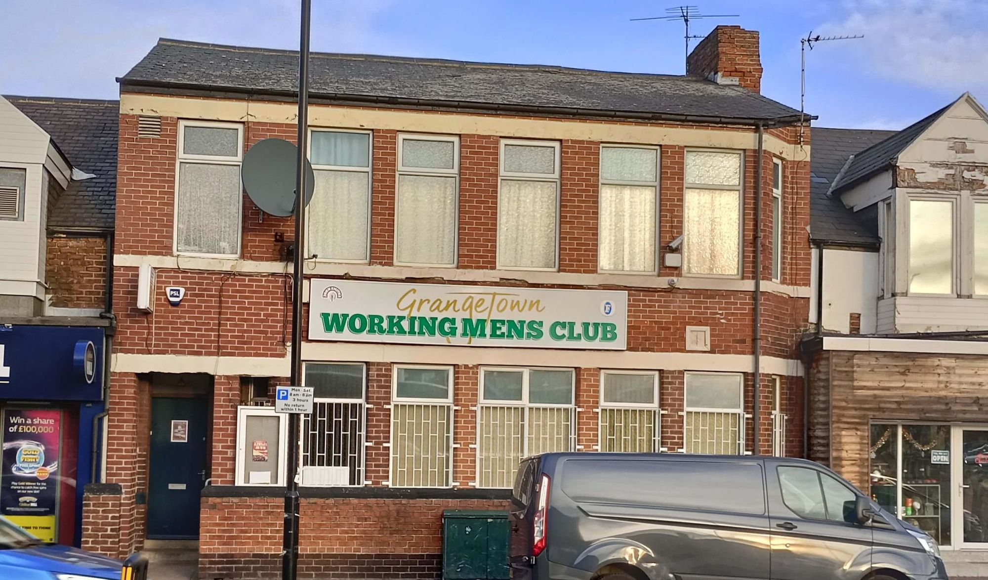 Grangetown WMC. (External, Key). Published on 06-12-2024