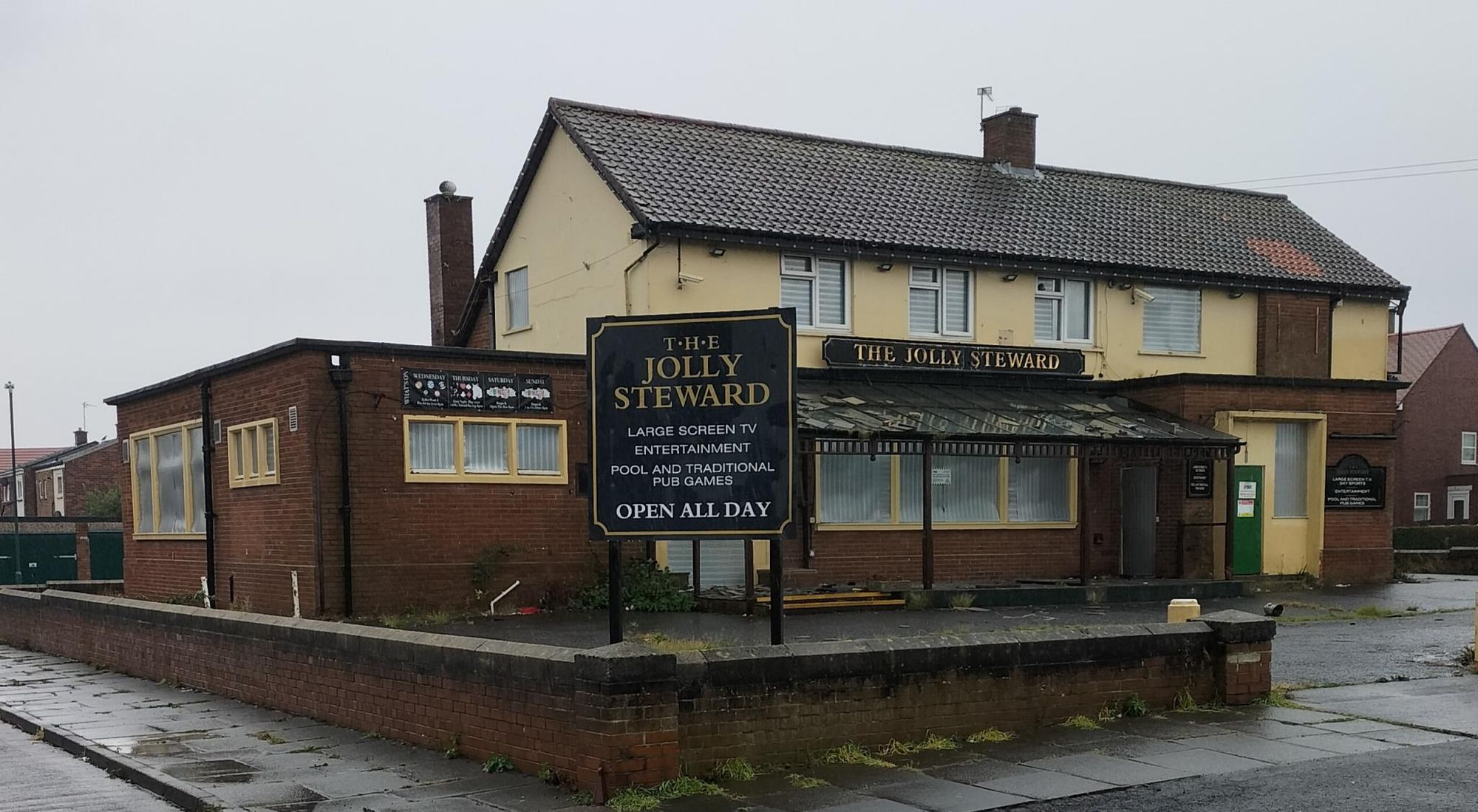 Jolly Steward - Closed . (External, Key). Published on 02-02-2025
