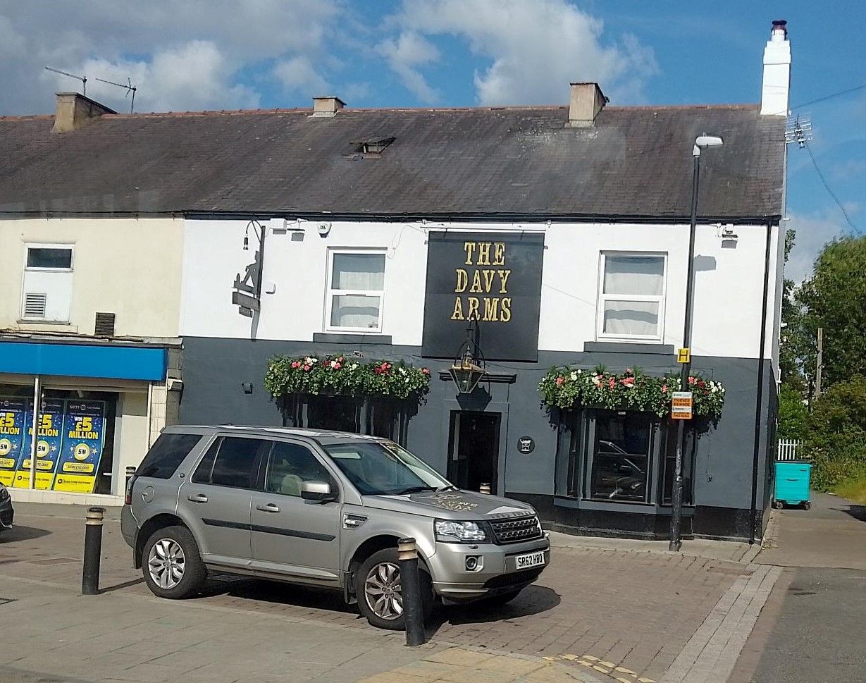 Davy Arms. (Pub). Published on 13-07-2023