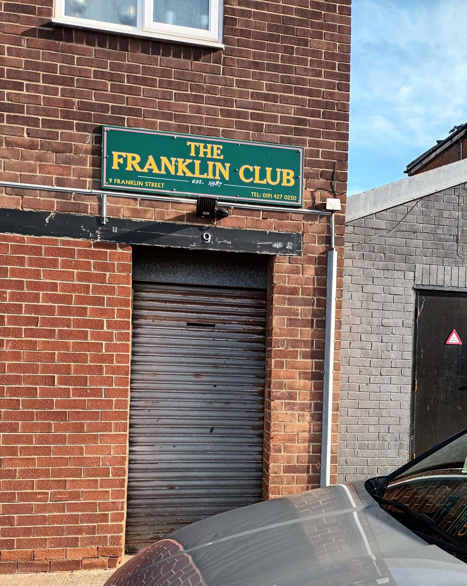 Franklin Snooker Club. (External, Key). Published on 14-05-2026