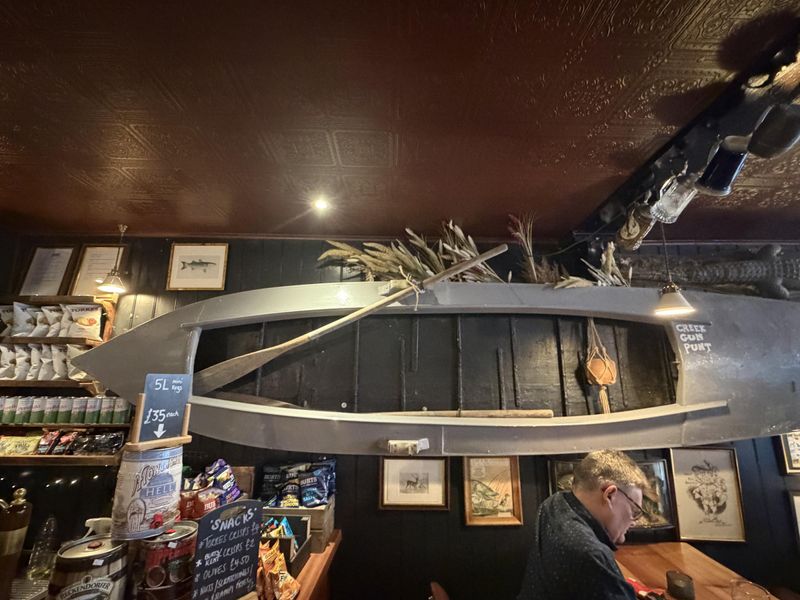Canoe on the bar wall!. (Pub, Bar, Garden). Published on 15-05-2026 