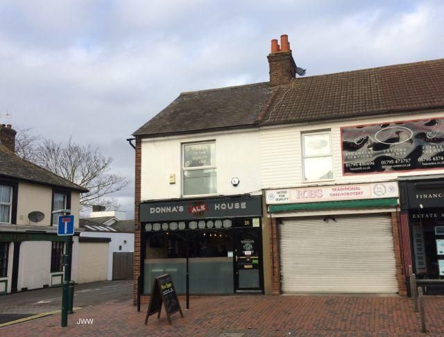 Donna's Ale House street frontage. (Pub, External, Key). Published on 05-02-2018