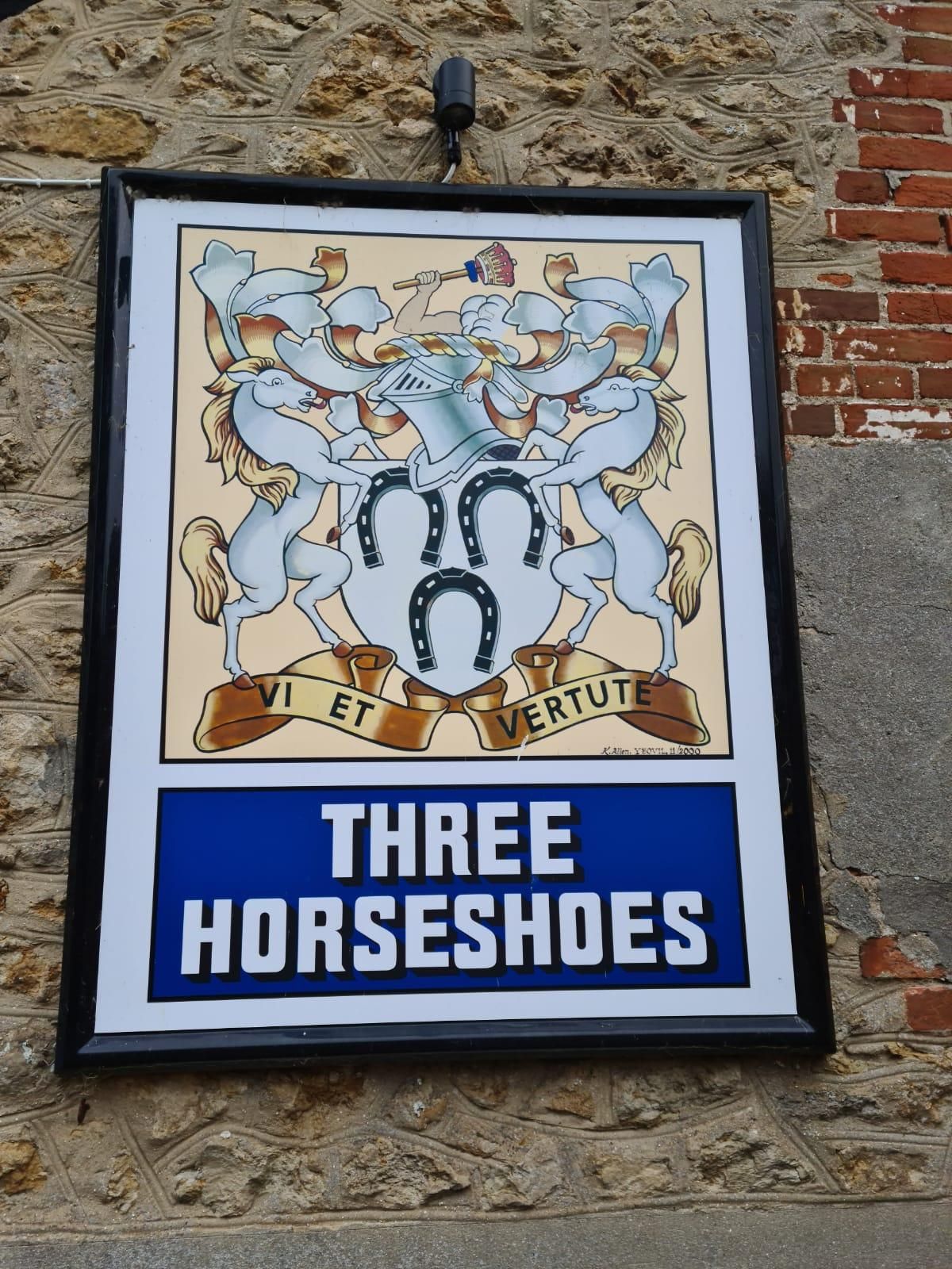 Sign in pub garden. (Sign). Published on 07-05-2021