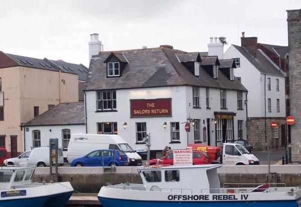 Sailors Return Weymouth. (Pub). Published on 21-07-2013
