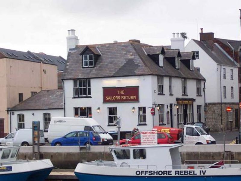 Sailors Return Weymouth. (Pub). Published on 21-07-2013