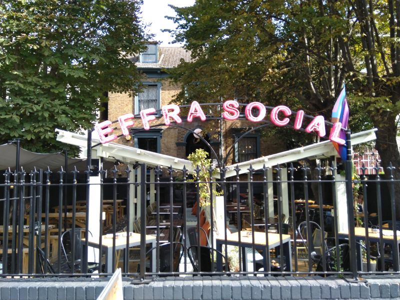 Effra Social - Exterior 2022-09-22. (Pub, External, Key). Published on 22-09-2022