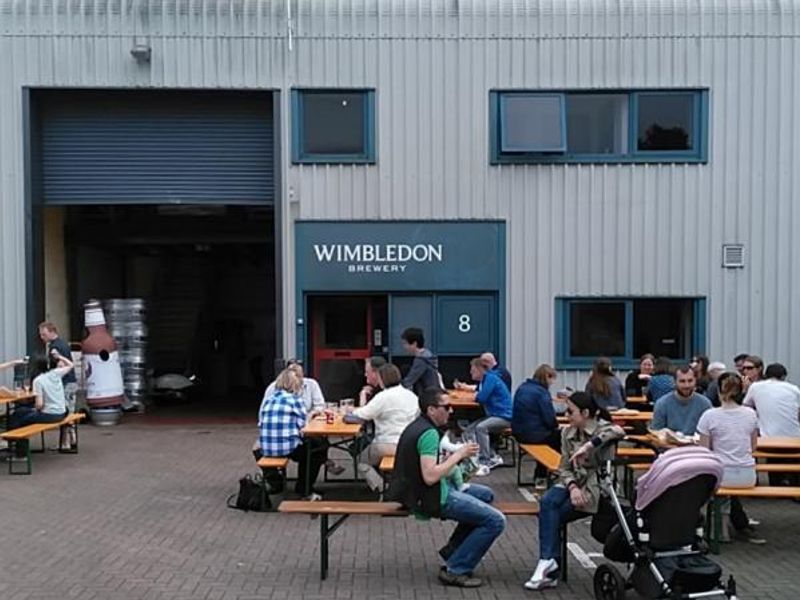 Wimbledon Brewery Tap - Exterior. (Brewery, External, Key). Published on 27-06-2016